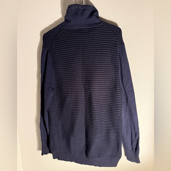 INC International Concepts Navy Sweater Men’s Size Medium - Picture 2 of 8
